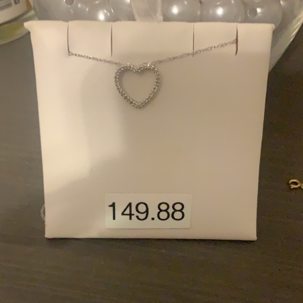 Heart Diamond Necklace